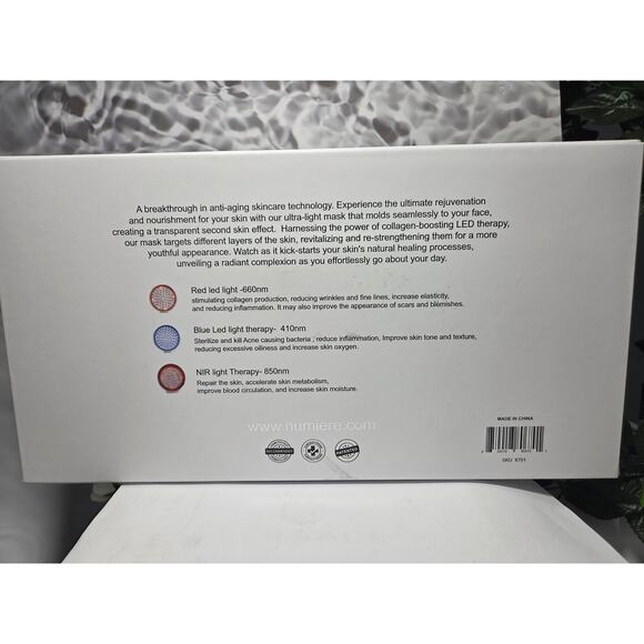 Numiere Time Keeper LED Face Mask - Picture 5 of 5